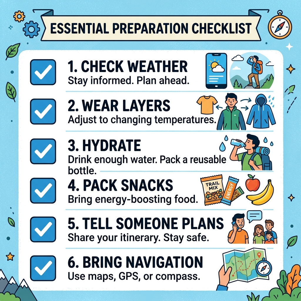 Outdoor Fitness Guide Checklist