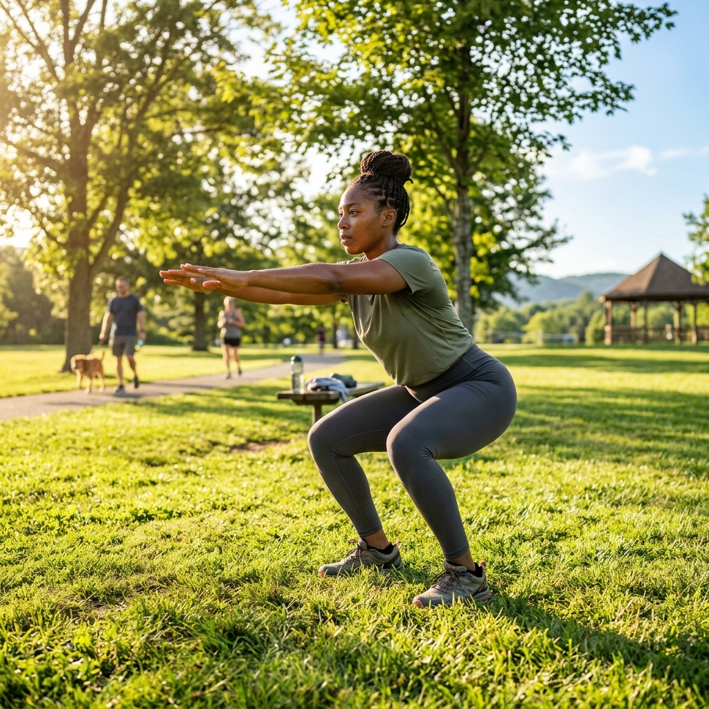 Outdoor Fitness Guide Exercises