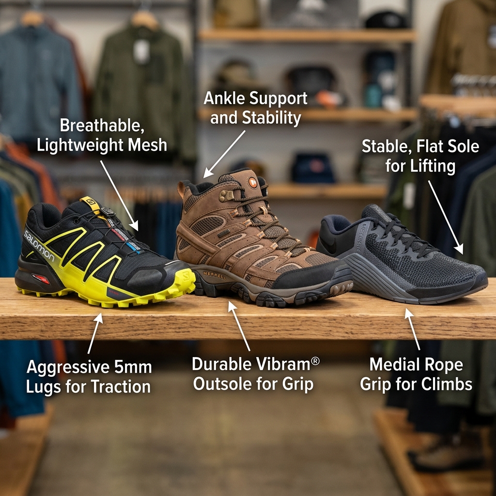 Outdoor Gear Shoes Comparison