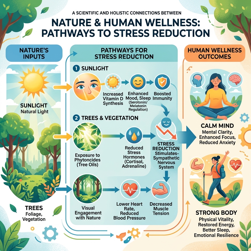 Scientific and Holistic Connections between Nature and Human Wellness