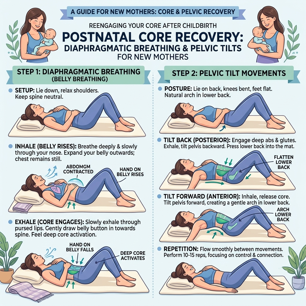 Postnatal Yoga Guide Core Strength Recovery Body
