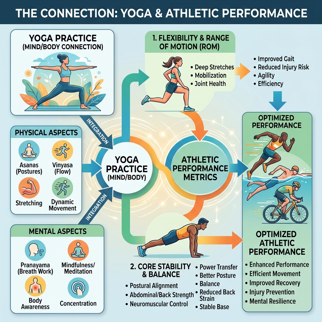 Yoga For Athletes Performance And Recovery Guide Body